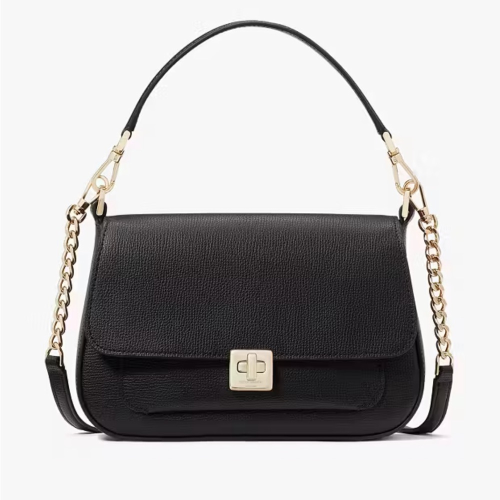 EUC ♠️ Kate Spade ♠️ Phoebe Small Flap Crossbody - Black